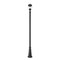 Z-Lite Davina 3 Light Outdoor Post Mounted Fixture, 10in. W x 114.25in. H, Black 5016PHMR-5011P-BK - alternate 4